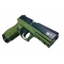 Пистолет охолощенный Retay PT26 Full-auto (Taurus) 9mm P.A.K, зеленый