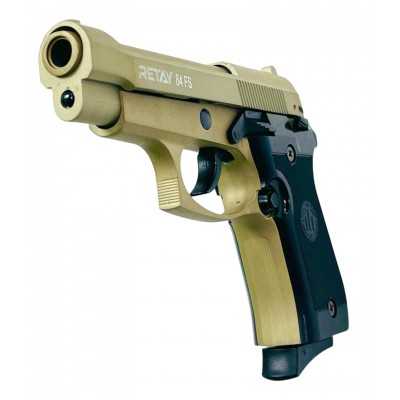 Пистолет охолощенный Retay Beretta MOD84 9mm P.A.K, сатин