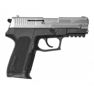 Пистолет охолощенный Retay S2022 (Sig Sauer) Никель, кал. 9mm. P.A.K