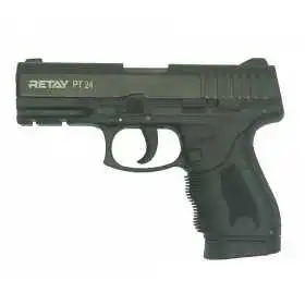 Пистолет охолощенный Retay PT24 Taurus 24/7 черный кал. 9mm. P.A.K