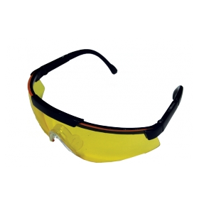 Очки стрелковые Sporty желтые УФ-защита, класс оптики 1, незапотевающие, регулируемые дужки, сменные линзы