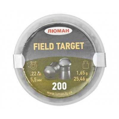 Пули «Люман» Field Target 5,5 мм, 1,65 г (200 штук)