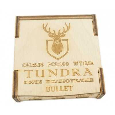 Пули полнотелые Tundra Bullet 6,35 (6,42) мм, 3,5 г (100 штук)