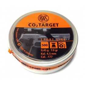 Пули RWS CO2 Target 4,5 мм, 0,45 г (500 штук)