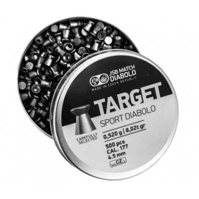 Пули JSB Target Sport Diabolo 4,5 мм, 0,52 г (500 штук)