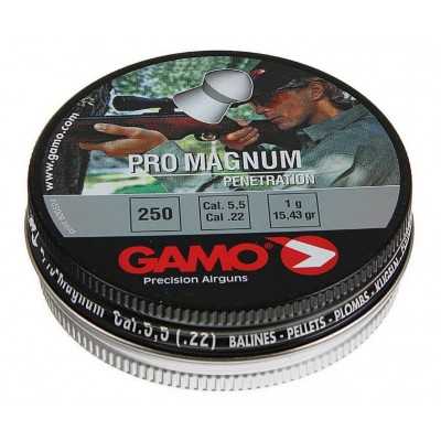 Пули Gamo Pro Magnum 5,5 мм, 1,0 г (250 штук)