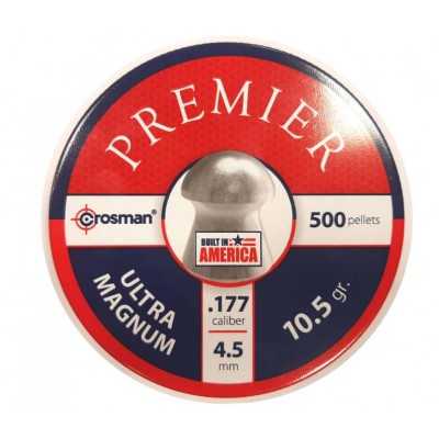 Пули Crosman Premier Domed 4,5 мм, 0,68 г (500 штук)