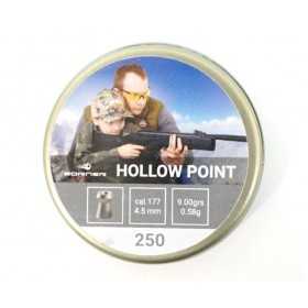 Пули Borner Hollow Point 4,5 мм, 0,58 г (250 штук)