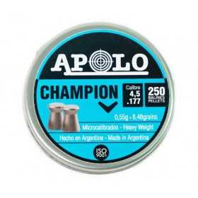 Пули Apolo Champion 4,5 мм, 0,55 г (250 штук)