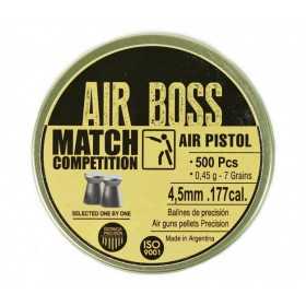 Пули Apolo Air Boss Match Pistol 4,5 мм, 0,45 г (500 штук)
