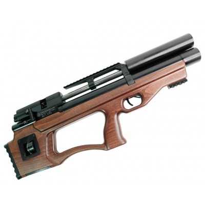 Пневматическая винтовка Krugergun «Снайпер Буллпап», ствол 300 мм, штатный взвод (дерево, PCP, ред.) 6,35 мм