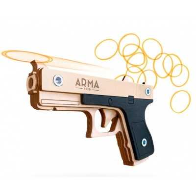 Резинкострел ARMA макет пистолета Glock