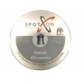 Пули SPOTON Hawk 4,5 мм, 0,67 г (400 шт.)