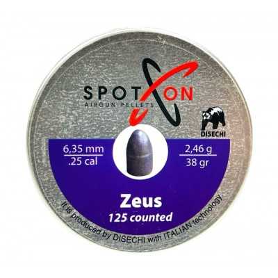 Пули SPOTON Zeus 6,35 мм, 2,46 г (125 шт.)