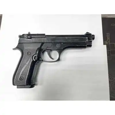 Охолощенный пистолет Beretta 92 Kurs черный (Уценка)