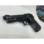 Охолощенный пистолет Beretta 92 Kurs черный (Уценка)