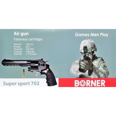 Пневматический револьвер Borner Super Sport 702 (6”)