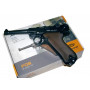 Пневматический пистолет Gletcher P 08+ Подарок 2 Баллончики+250 шт шарики