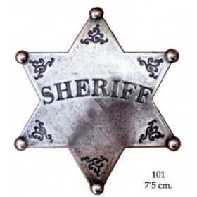 Значок шерифа США, шестиконечныйDE-101