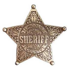 Значок шерифа США, пятиконечный DE-104