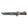 ММГ штык-нож ШНС-001-01 (АКМ), коричн. рукоятка с резин. накладкой