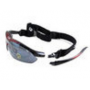 Очки стрелковые eyewear армейские (OKEY, США) с 5-мя сменными линзами и чехлом черный блестящая черная рама