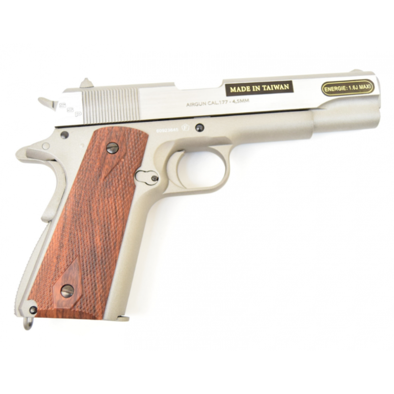 Swiss Arms sa1911 SSP Seventies Stainless Pistol (Colt). Swiss Arms Colt sa1911. Swiss Arms sa 1911 Colt 1911. Swiss Arms 1911 SSP.