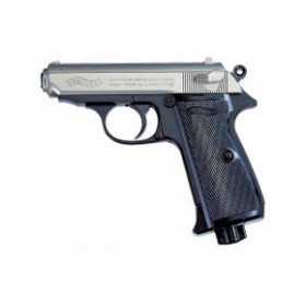 Пневматический пистолет Walther PPK/S Никелированный [58061]
