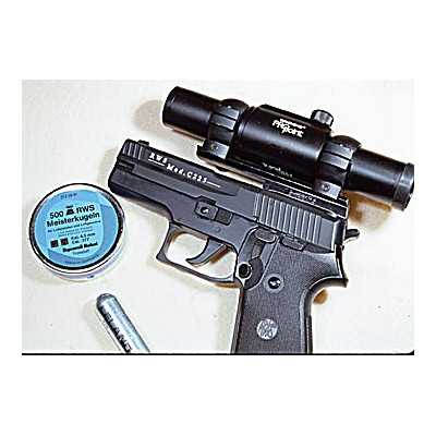 Пневматический пистолет Reck Police Черный, пластик[4140200]