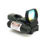 Коллиматорный прицел Sightmark Laser Dual Shot, панорамный с ЛЦУ, 4 марки, 7 ур. (SM13002)