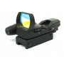 Коллиматорный прицел Sightmark Laser Dual Shot, панорамный с ЛЦУ, 4 марки, 7 ур., на 11 мм (SM13002-DT)