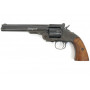 Пневматический револьвер ASG Schofield 6 Aging Black (пулевой)