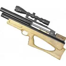 Пневматическая винтовка Дубрава Лесник BullPup 6.35 мм V4 (400 мм, Орех)