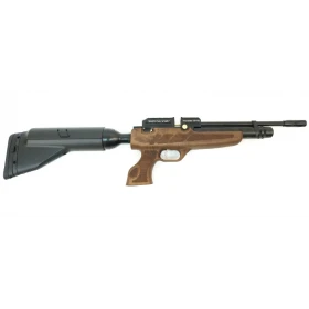 Пистолет PCP Kral Puncher NP-02 до 7,5 Дж орех 4,5мм с тактическим прикладом
