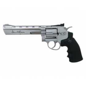Револьвер пневматический Dan Wesson 6 серебристый 4,5мм