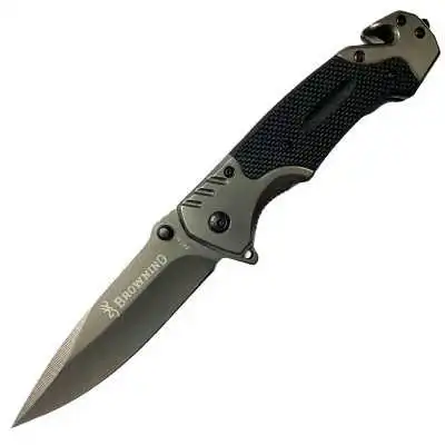 Нож складной Browning Rescuer carbone FA18-1
