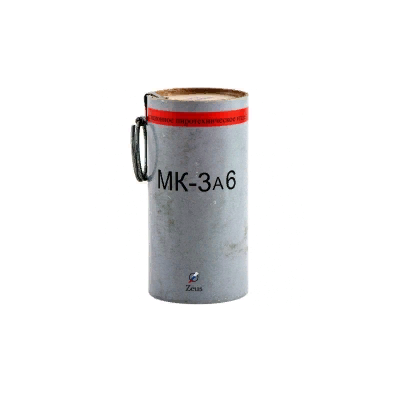 Имитационная граната МК-3а6 страйкбольная или пейнтбольная «шестерка» — усиленный вариант классической «четверки» (мел)