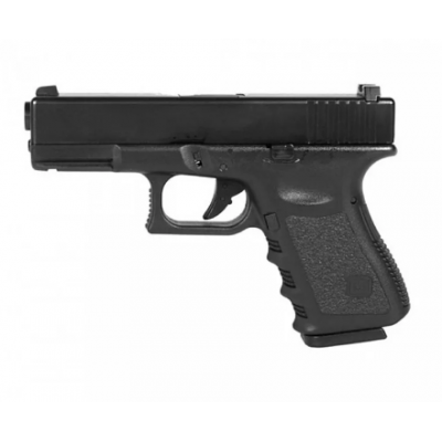 Страйкбольный пистолет Glock 23, Gas, пластик, черный (KJW)