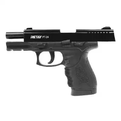 Пистолет охолощенный Retay PT24 Taurus 24/7 черный кал. 9mm. P.A.K