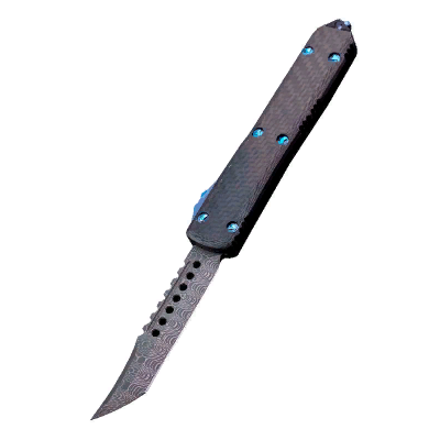 Автоматический фронтальный выкидной нож Microtech Signature Limited Series Ultratech Hellhound 870мм