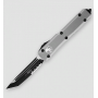 Автоматический фронтальный выкидной нож Microtech Ultratech Gray 870мм