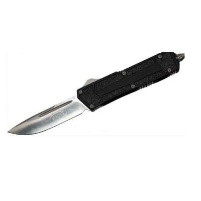 Автоматический фронтальный выкидной нож Microtech Scarab Quick Deployment Satin 890мм