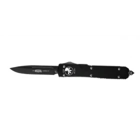 Автоматический фронтальный выкидной нож Microtech Ultratech S/E Standard Drop Point Black Blade Force 870мм