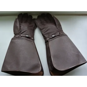 Мото-КРАГИ перчатки шоферские замша/кожзам коричневые ОРИГИНАЛ СССР