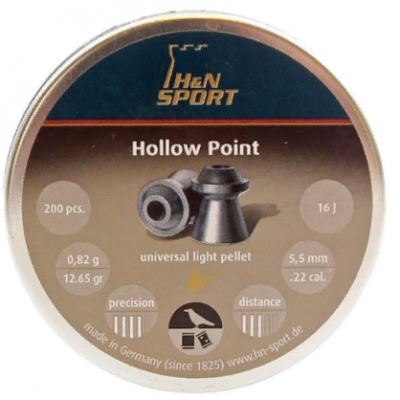 H N Hollow Point 5.5мм. 0,82г 200 шт