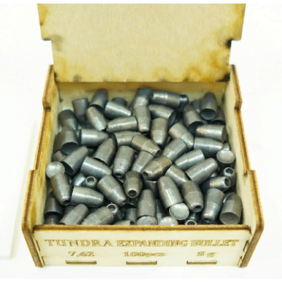 Пули полнотелые Tundra Expanding Bullet 7,62 мм (7,72), 5,0 г, 100 шт