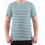 Тельняшка-футболка с коротким рукавом (зеленая полоса)